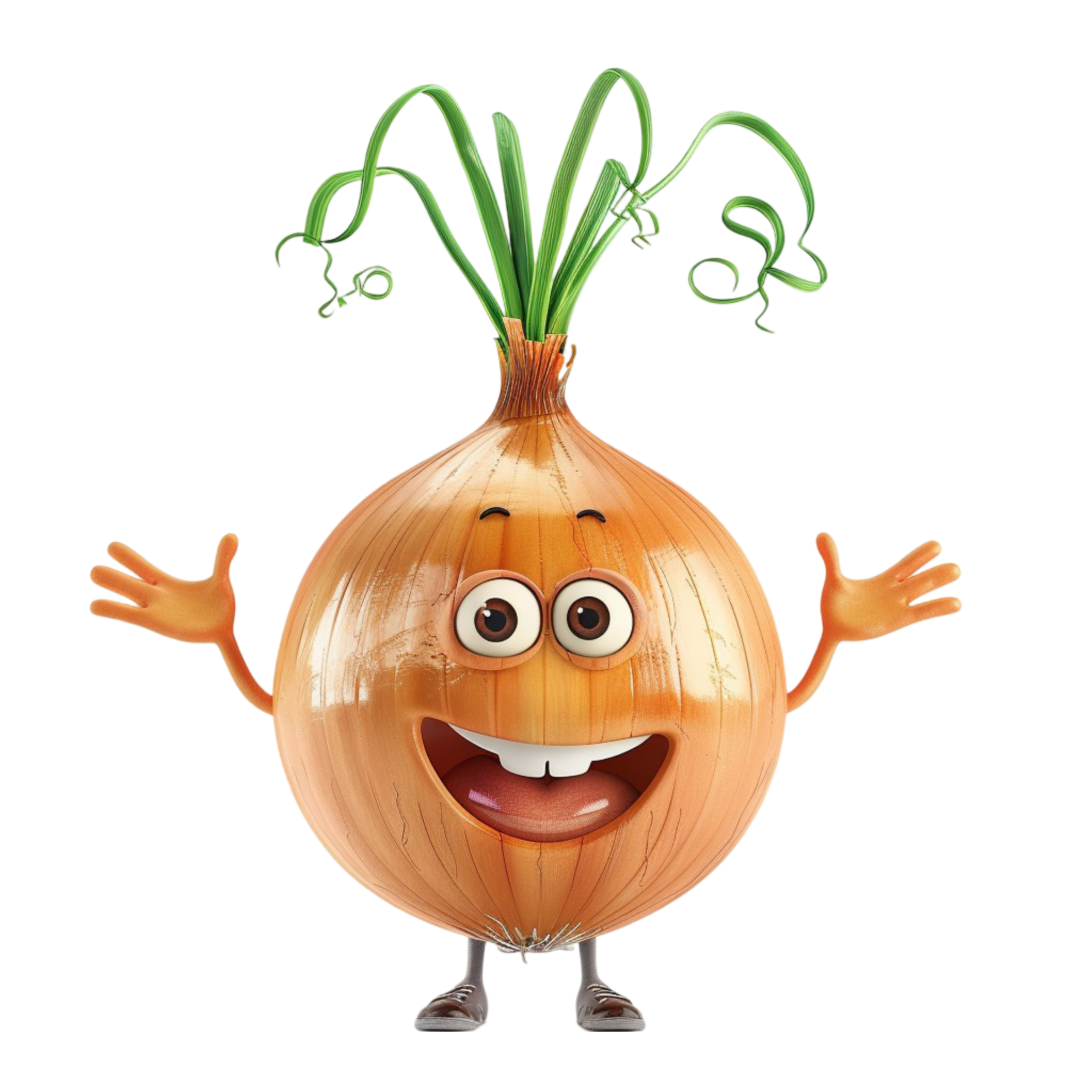 —Pngtree—cartoon onion with arms and_15691074